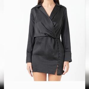 Endless Rose Satin Mini Dress M